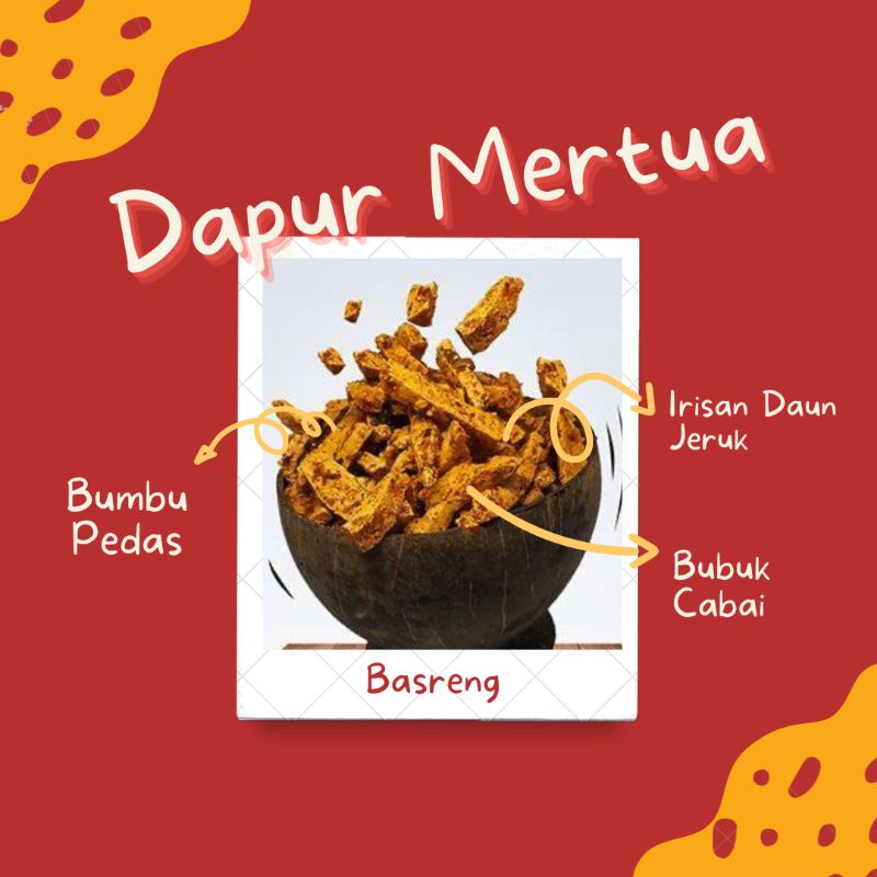 

Basreng Premium Pedas Daun Jeruk