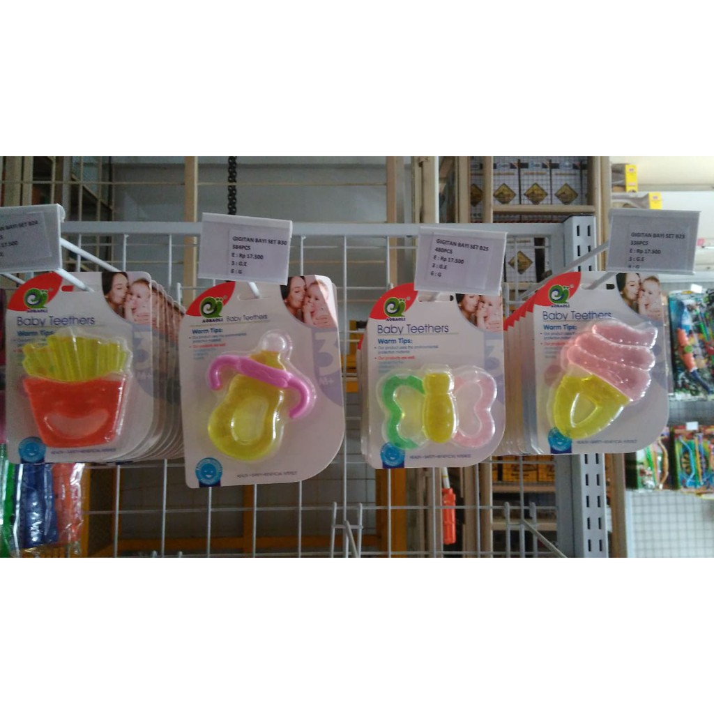 gigitan bayi teether SNI pure water mainan sensory anak