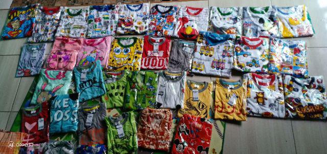 Setelan Anak Laki Laki Usia 6-24 Bulan Batik Koko Lis Oren