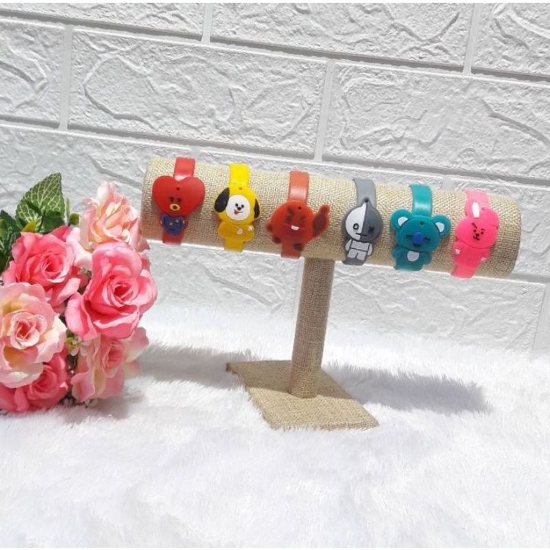 [BISA COD] Gelang BT21 wristband BT21 gelang silikon BT21gelang k-pop