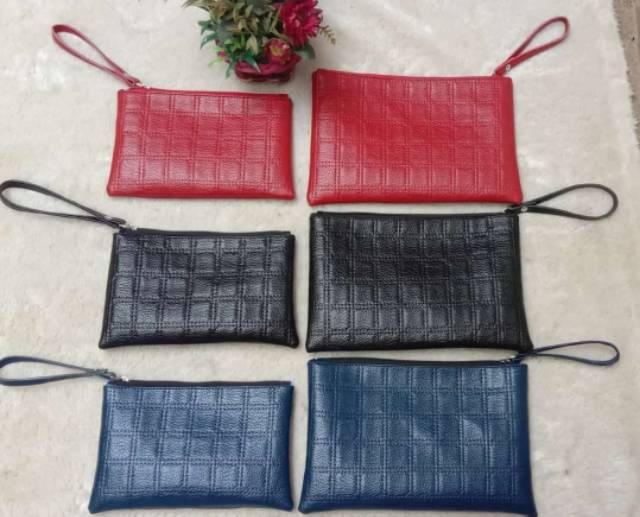 Simple Cluth square/ Clutch wanita