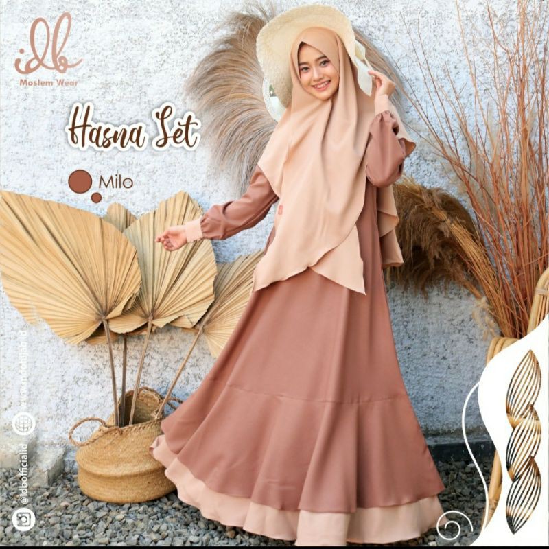 Baju Gamis Hasna Set