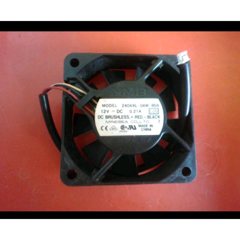 KIPAS FAN 6CM PROYEKTOR PANASONIC ORIGINAL NMB 2406KL-04W-B59 L05 0.21A 3PIN GARANSI