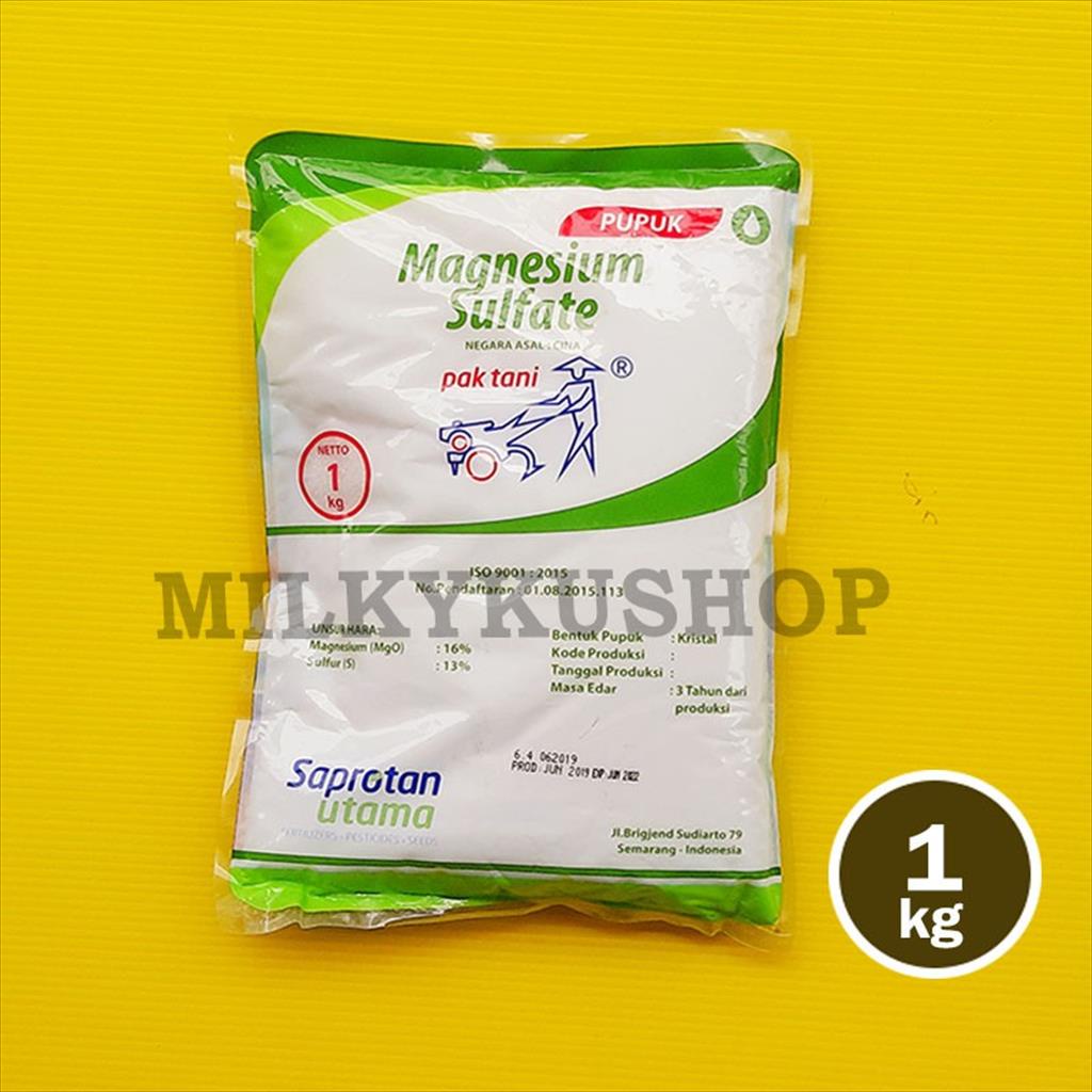 PUPUK MAGNESIUM SULFATE PAK TANI KEMASAN PABRIK 1 KG