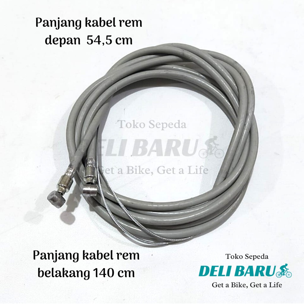 Rem model capit brake set sepeda anak, BMX, mini 1 set komplit