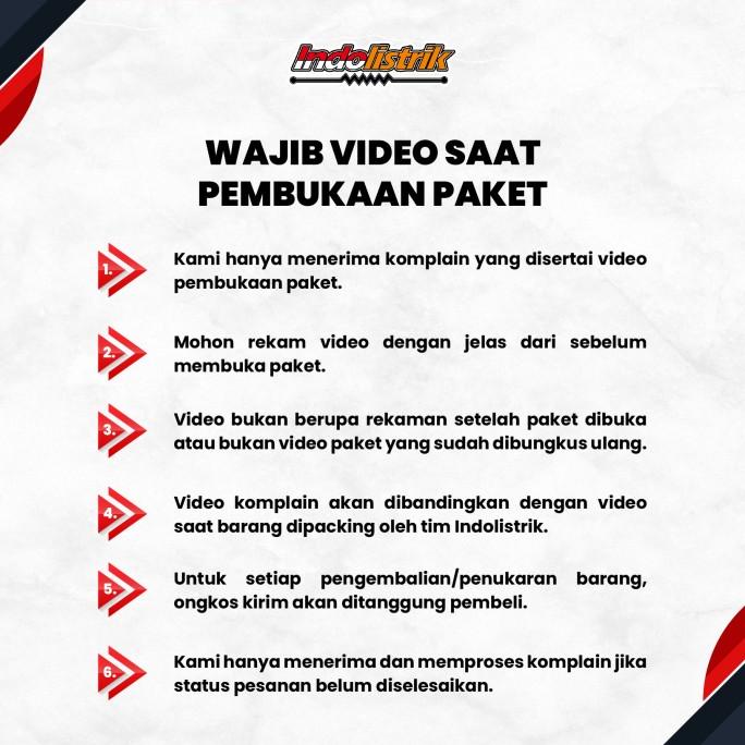 Kabel Skun Y 2.5Mm Cl Yf 2 - 3 Merah - Sekun Garpu Tembaga Mutu Handal