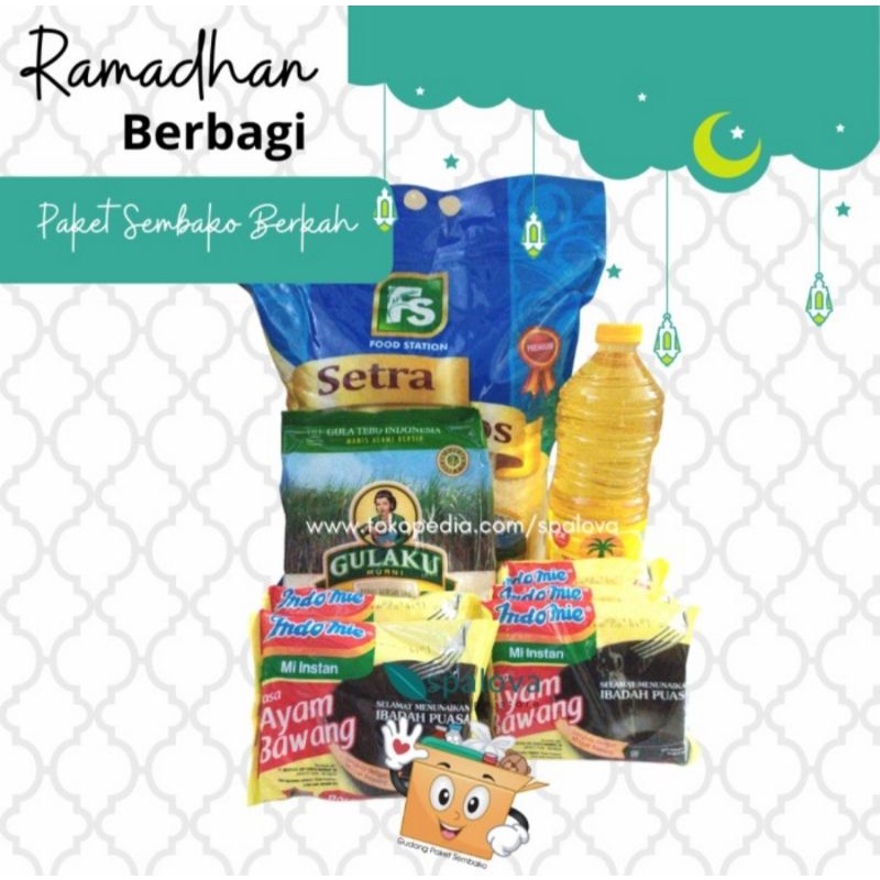 Paket Sembako Berkah Beras 5Kg