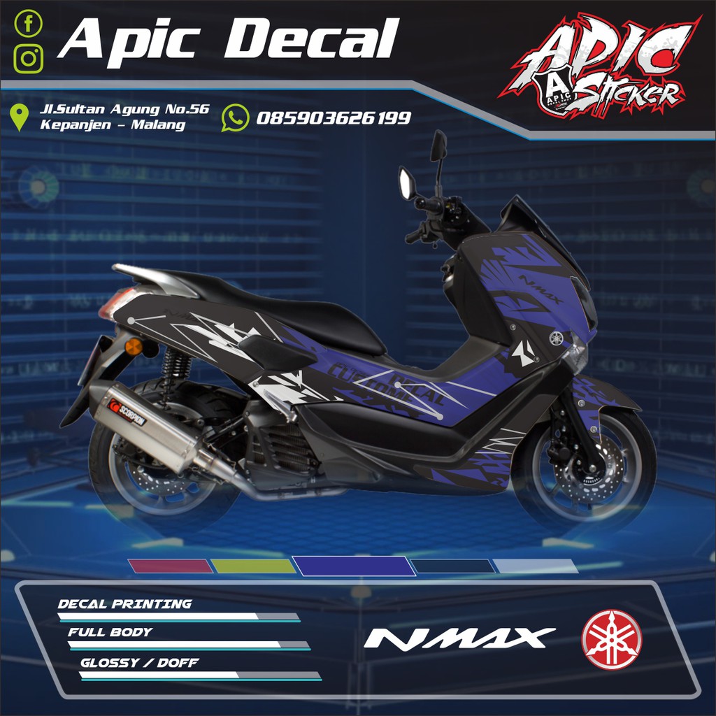 Decal Nmax Grafis 2