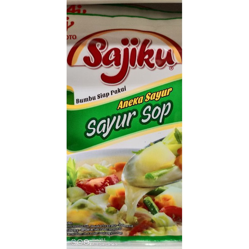 

Sajiku aneka sayur soup 60gr