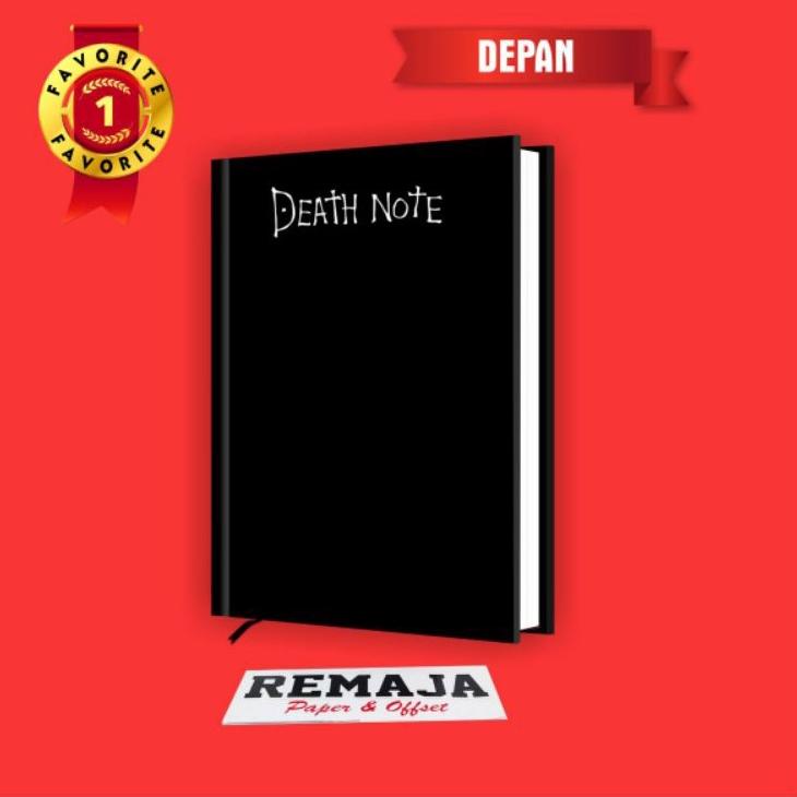 

Mall POCKET BOOK/NOTE BOOK Hardcover DEATH NOTE A6 & A5 / Buku Tulis Catatan Notes murah