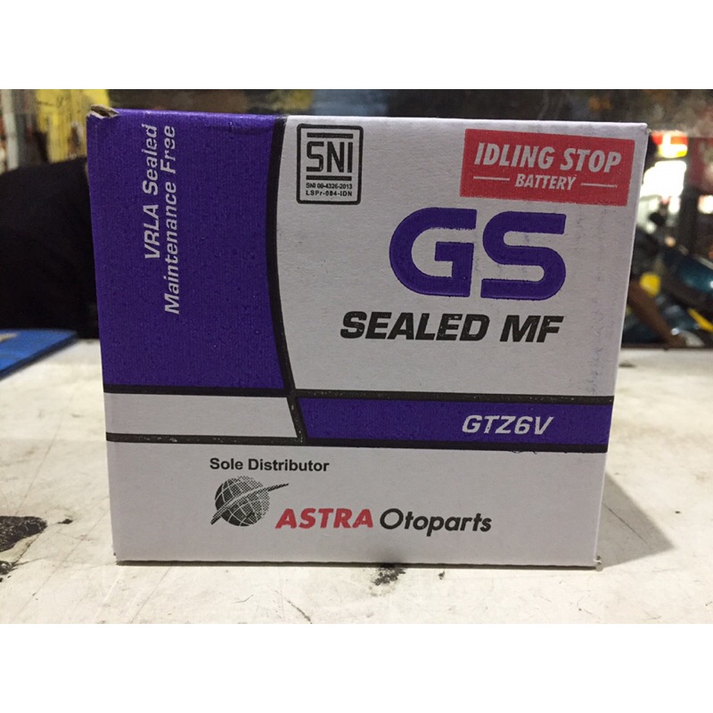 AKI MOTOR GS GTZ6V ORIGINAL GS ASTRA VARIO 125