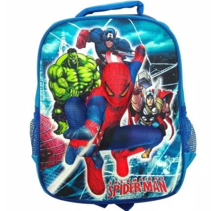 WBS TAS Timbul TERMURAH Ransel Sekolah TK Anak Laki Laki Perempuan Motif 3D Timbul IMPORT / TA015