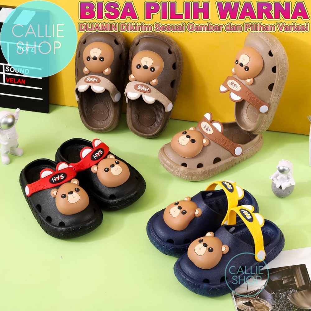 Sandal Anak Bapau Import Bear Jelly Premium HYS 2202-B BPBEAR