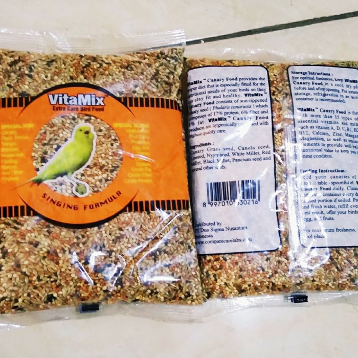 Vitamix Kenari / Makanan Burung Kenari / Vitamix