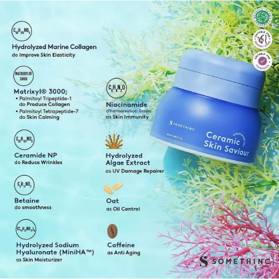 SOMETHINC Ceramic Skin Saviour Moisturizer Gel