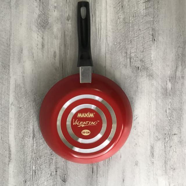 MAXIM VALENTINO 20 CM FRYPAN (NVAL-FP-20-P-TS-W ) Wajan Penggorengan