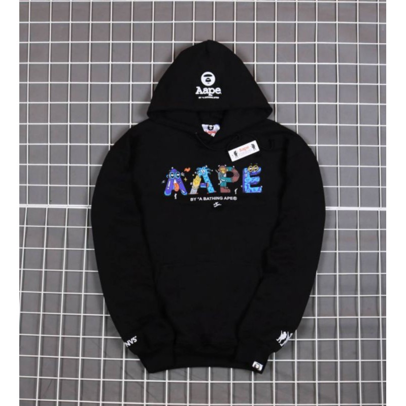 Hoodie AAPE STEVE HARRINGTON Premium Jaket Hoodie Sweater Bape AAPE STEVE HARRINGTON Original
