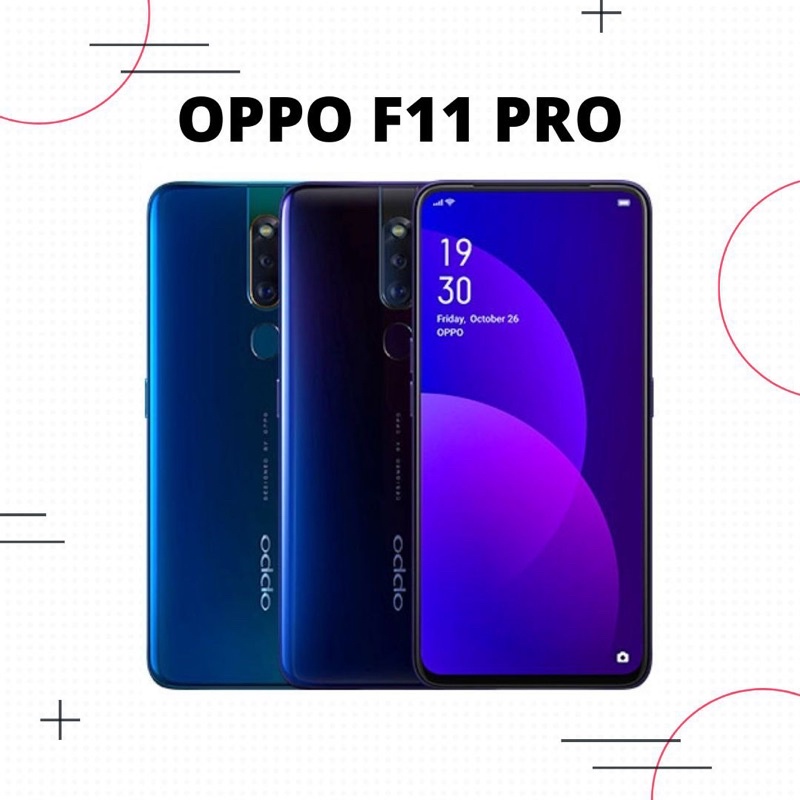 OPPO F11 PRO RAM 6 ROM 64 FULLSET ORIGINAL SECOND