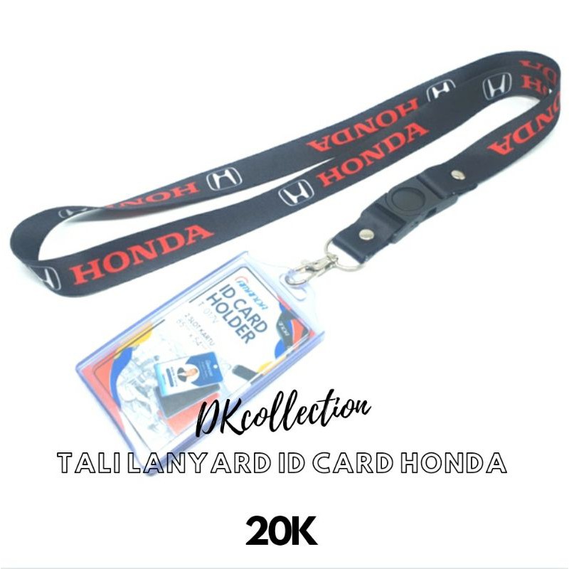 Tali id Honda tali id card Honda tali lanyard Honda