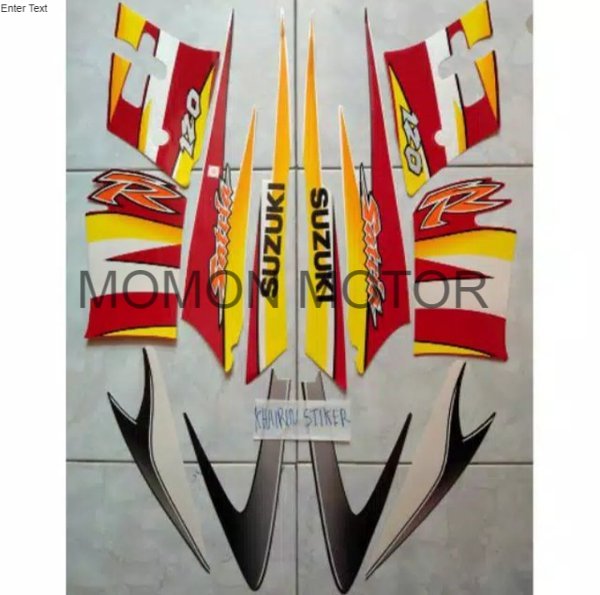 satria hiu merah putih satria suzuki