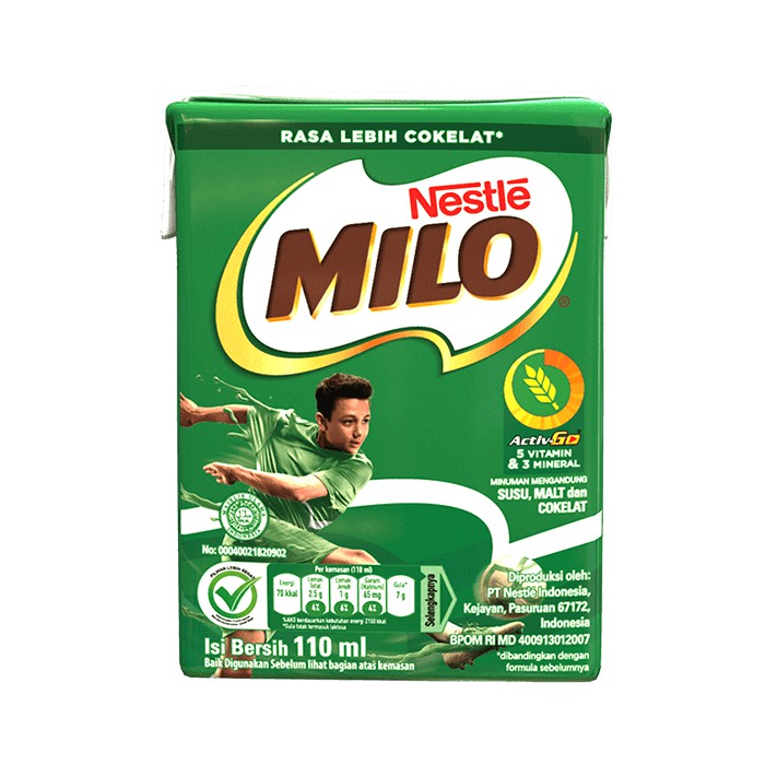 

BaruMart Susu UHT MILO Activ-GO 110ml