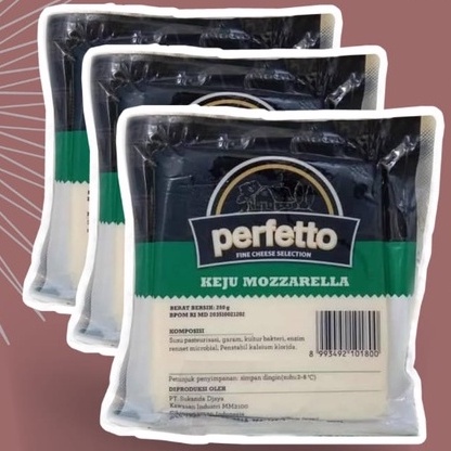 

Promo!! Keju mozarella perfetto 250 gr