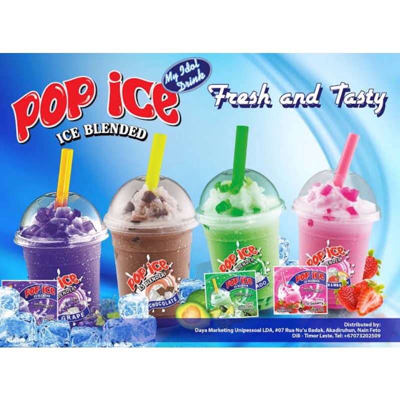 Jual Pop Ice 1 Renceng, 10 Sachet Shopee Indonesia