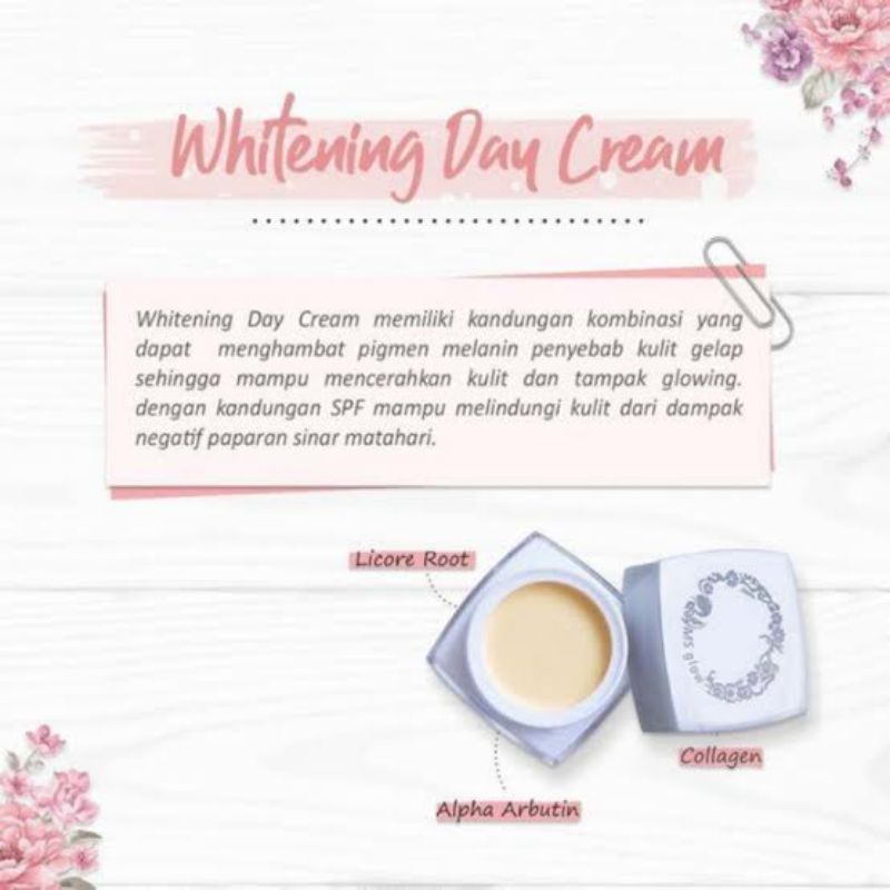 Ms glow whitening day cream