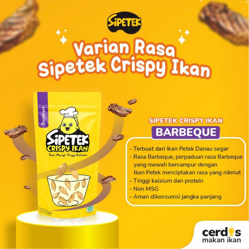 

sipetek Sipetek Ikan Crispy Barbeque