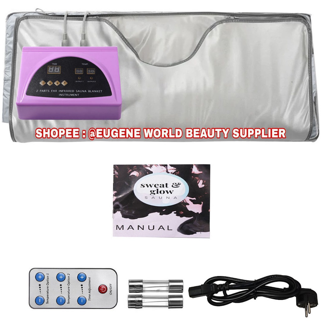 ALAT SLIMMING BLANCKET SPA STEAM SAUNA FULL BODY SLIMMING BLANKET SAUNA ALAT SELIMUT BLANKET PELANGS