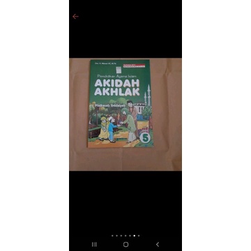 

Buku Akidah Akhlak MI Kelas 5 (Toha Putra)