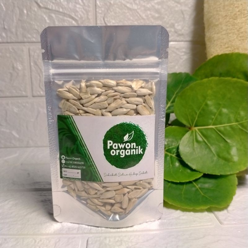 Organik sunflower , pumpkin seed almond slice rolled oat gandum overnight oat 500gr muesli mpasi