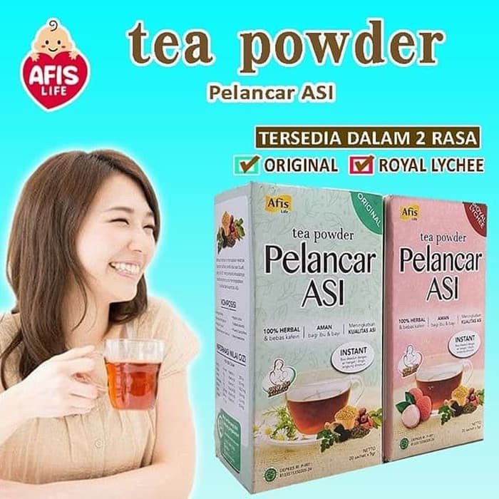 [BUY 1 GET 1] Afis Life Teh Tea Powder Pelancar ASI Booster ASI Tea- BELLA SHOP