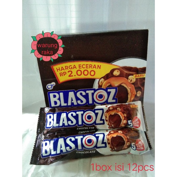 

Blastoz chocolate/1 box isi 12pcs X24gram