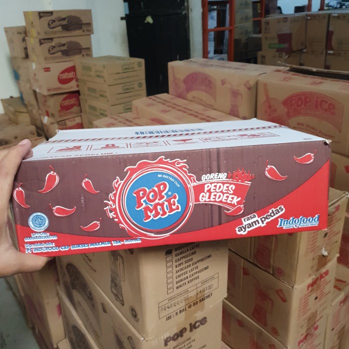 

CTN 12S - POP MIE PEDES GLEDEK 12 CUPS / MI GORENG GLEDEEK AYAM PEDAS atayatoko