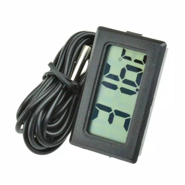 Thermometer Termometer Digital suhu air aquascape aquarium tubuh ruangan