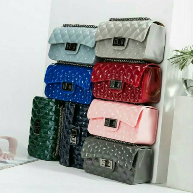 CUCI GUDANG Tas jelly import