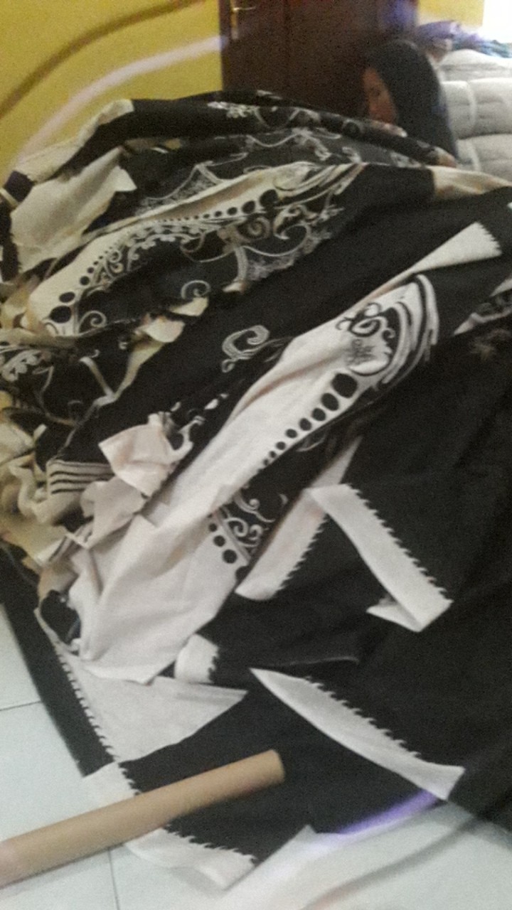 Kemeja Batik Pria Lengan Panjang Size M L Xl Xxl Bswart Batik Hrb026 Kenango Panjang Padi