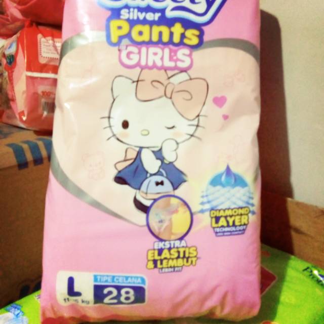 Sweety silver girl size M34