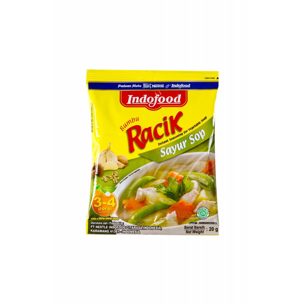 

Indofood Bumbu Racik Sayur Sop 20gr - Farmers Market