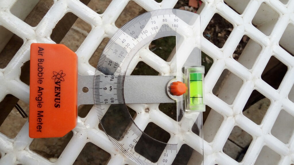 Venus Air Bubble Angle Meter