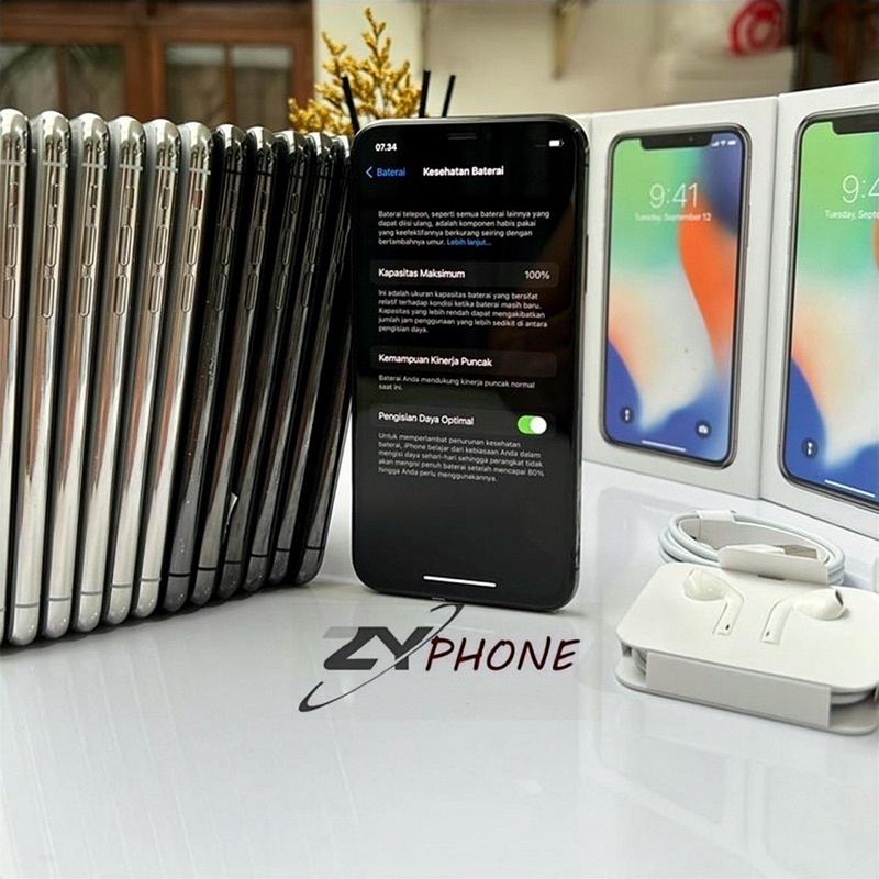 apple iphone x 256gb64gb 4g lte second bekas like new original