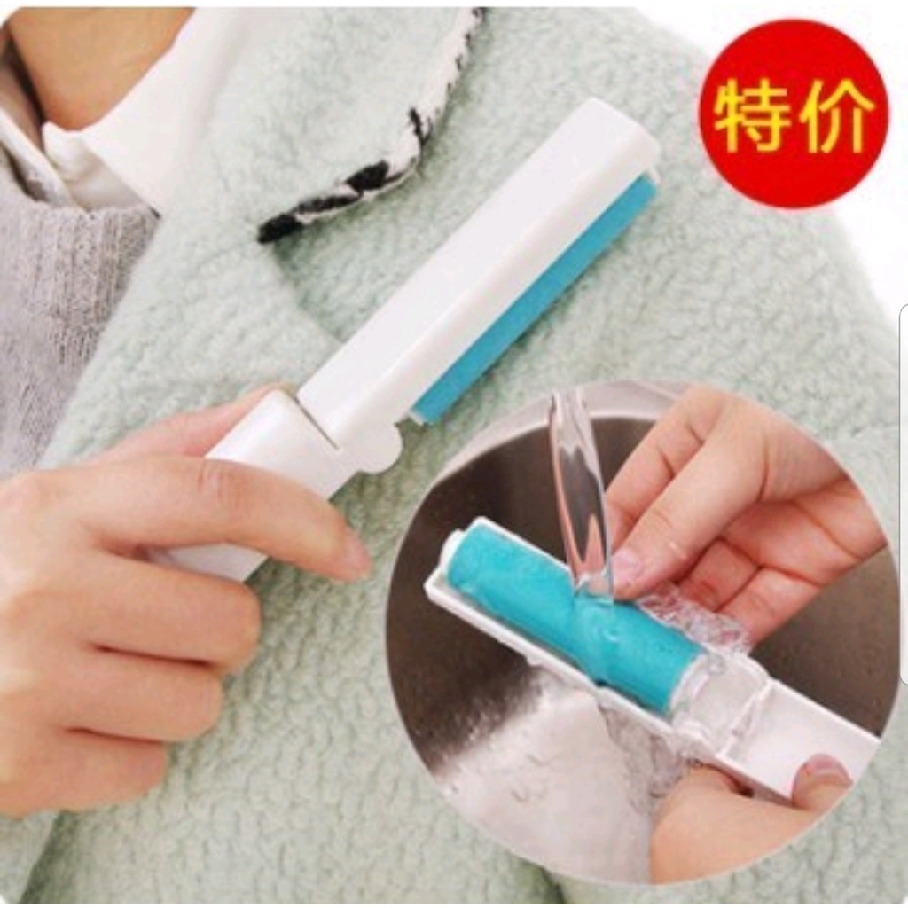 Mini Sticky Buddy Alat Pembersih Bulu Debu Baju Mini Lint Roller