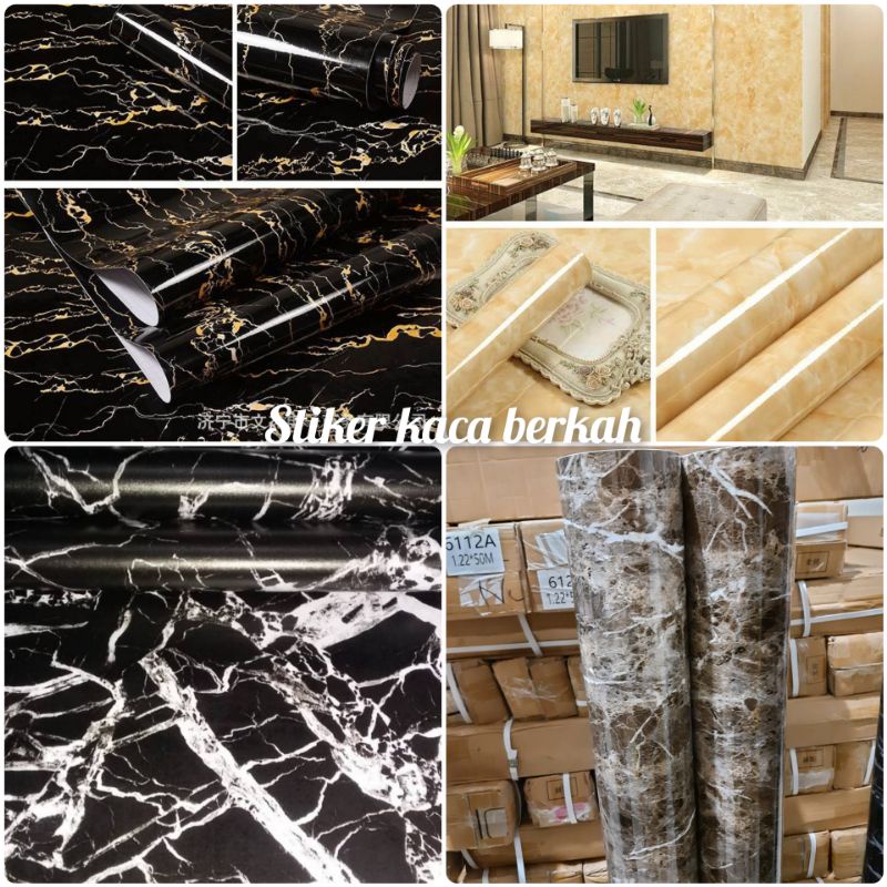 stiker marmer sticker marmer lantai dinding meja tembok furniture high quality