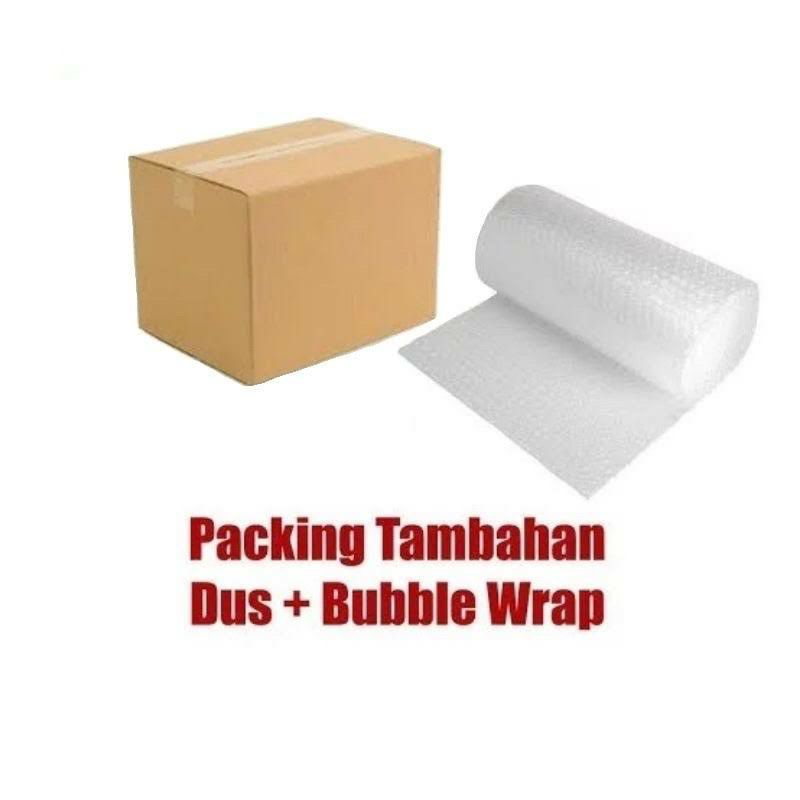 

Extra Bubble Wrap dan Kardus