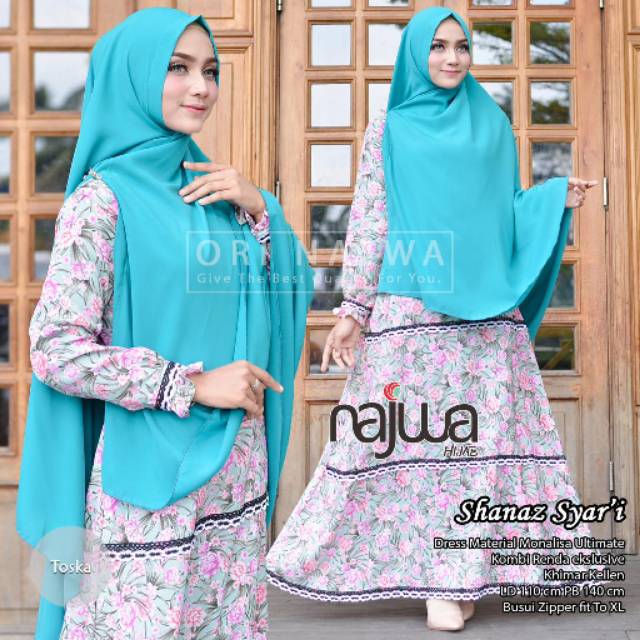 GAMIS SHANAZ MOM by najwa hijab