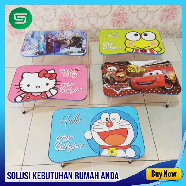 

# baru_ Free packing kardus Meja belajar karakter / meja laptop / meja buku