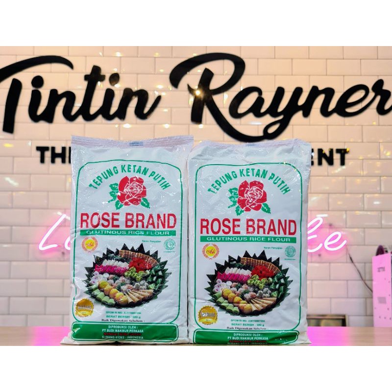 

Tepung Ketan Putih Rose Brand 500gr