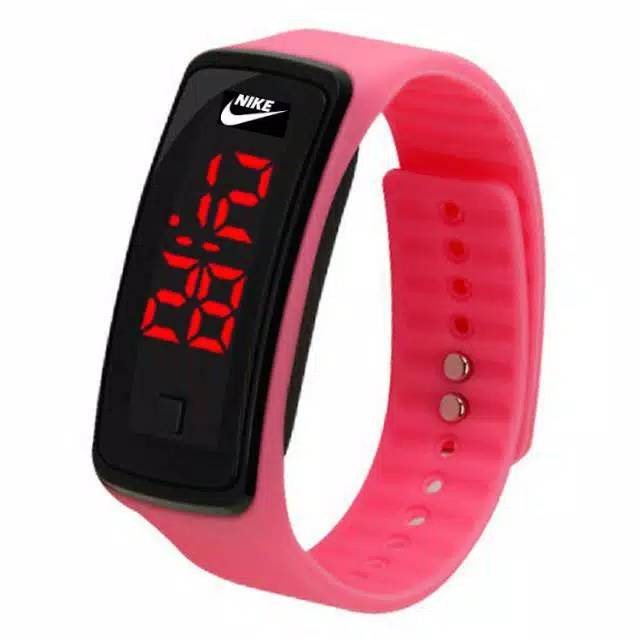 Fashionnable💥 Jam Tangan Nike Led Digital Kancing Gelang Unisex