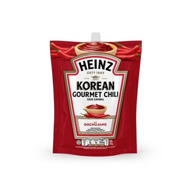 

Heinz Korean Gourmet Chili 125 gr - Saus Heinz